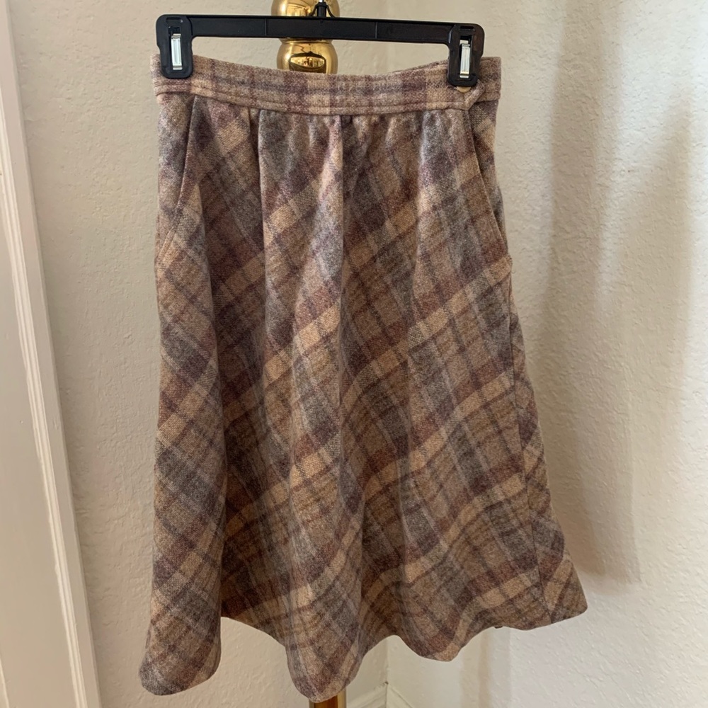 Vintage wool skirt